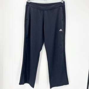 ADIDAS Athletic Mens Workout Pants Size L Loose Fit Straight Leg Pockets